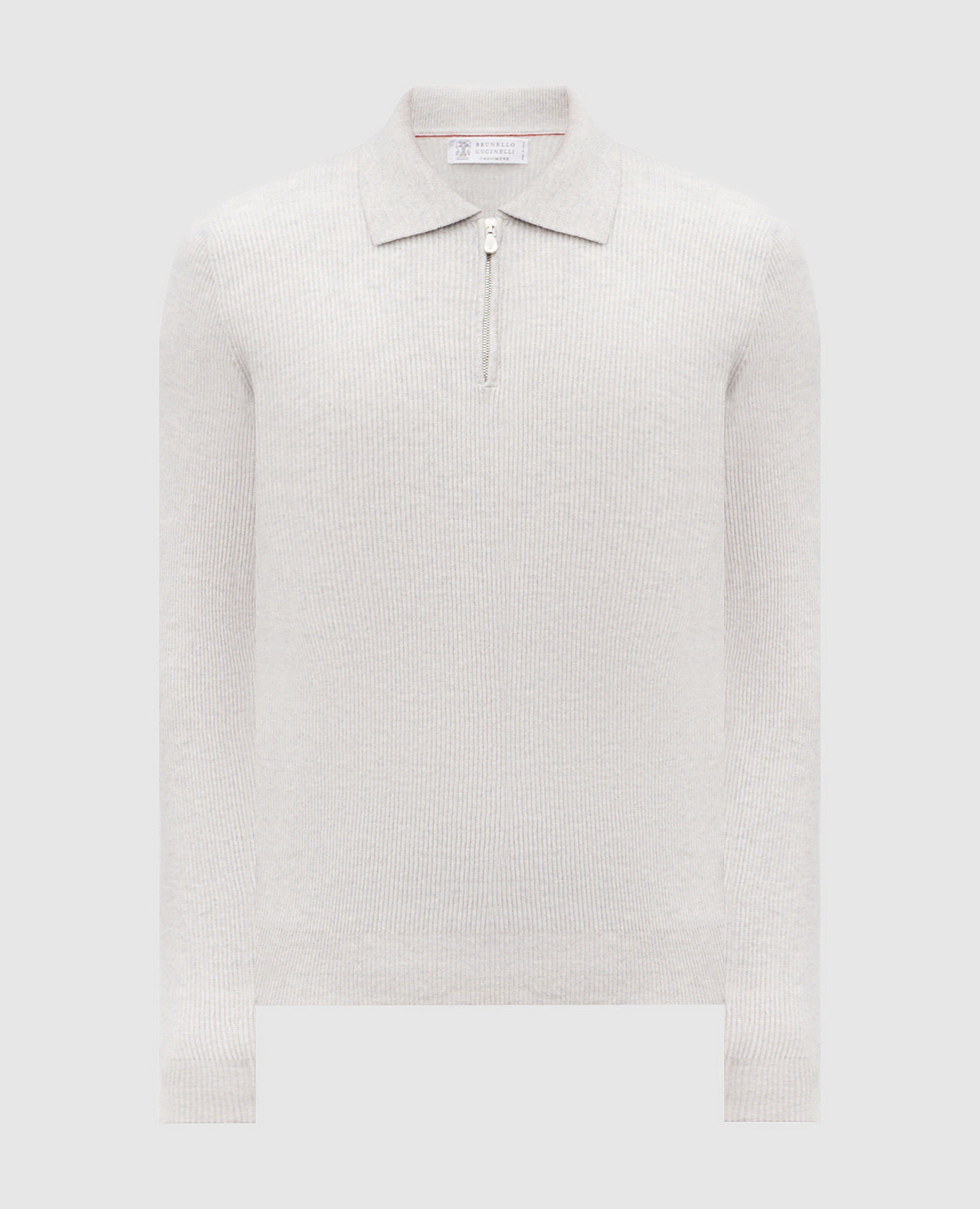Gray cashmere sweater Brunello Cucinelli