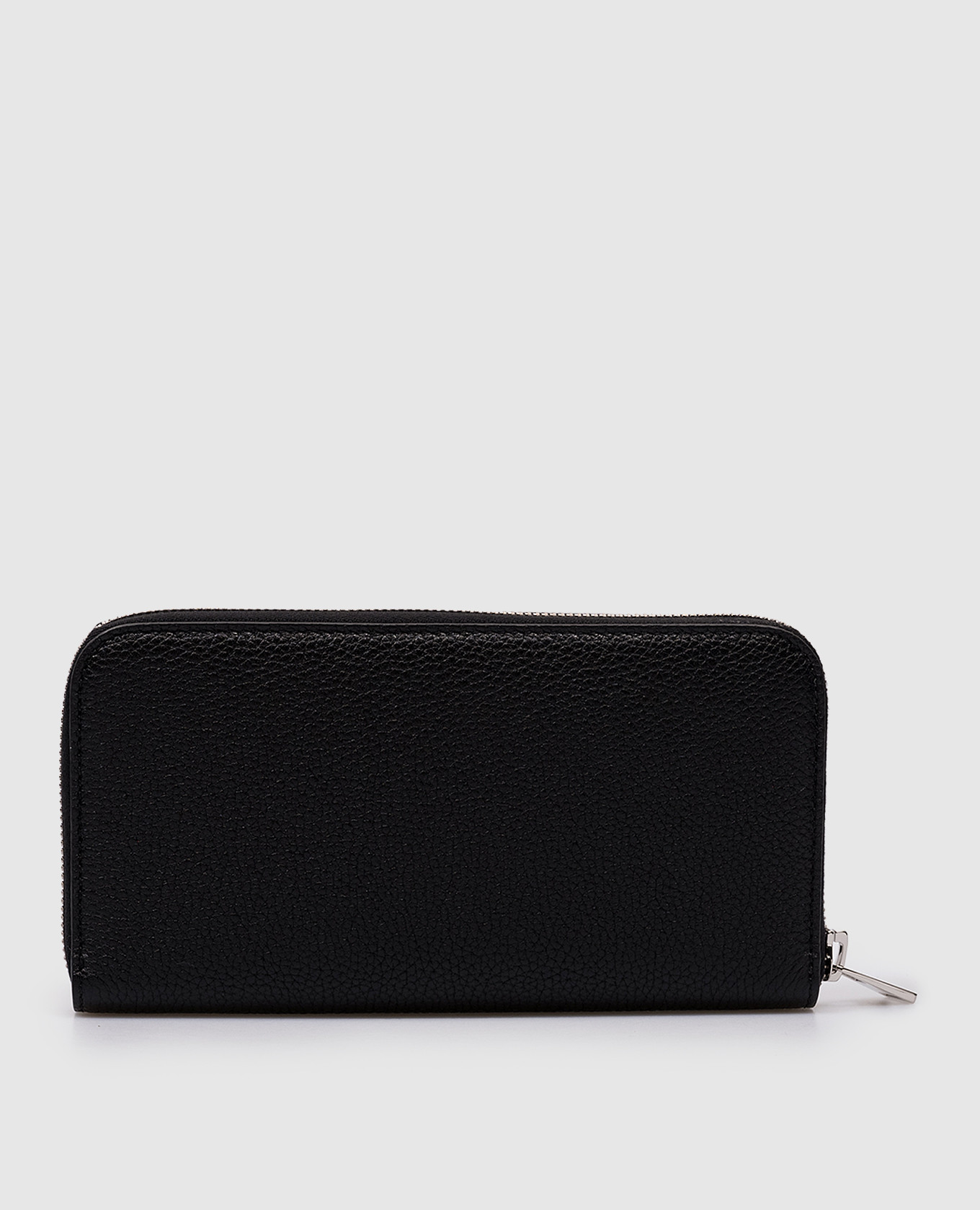 

Black leather wallet with logo Tom Ford