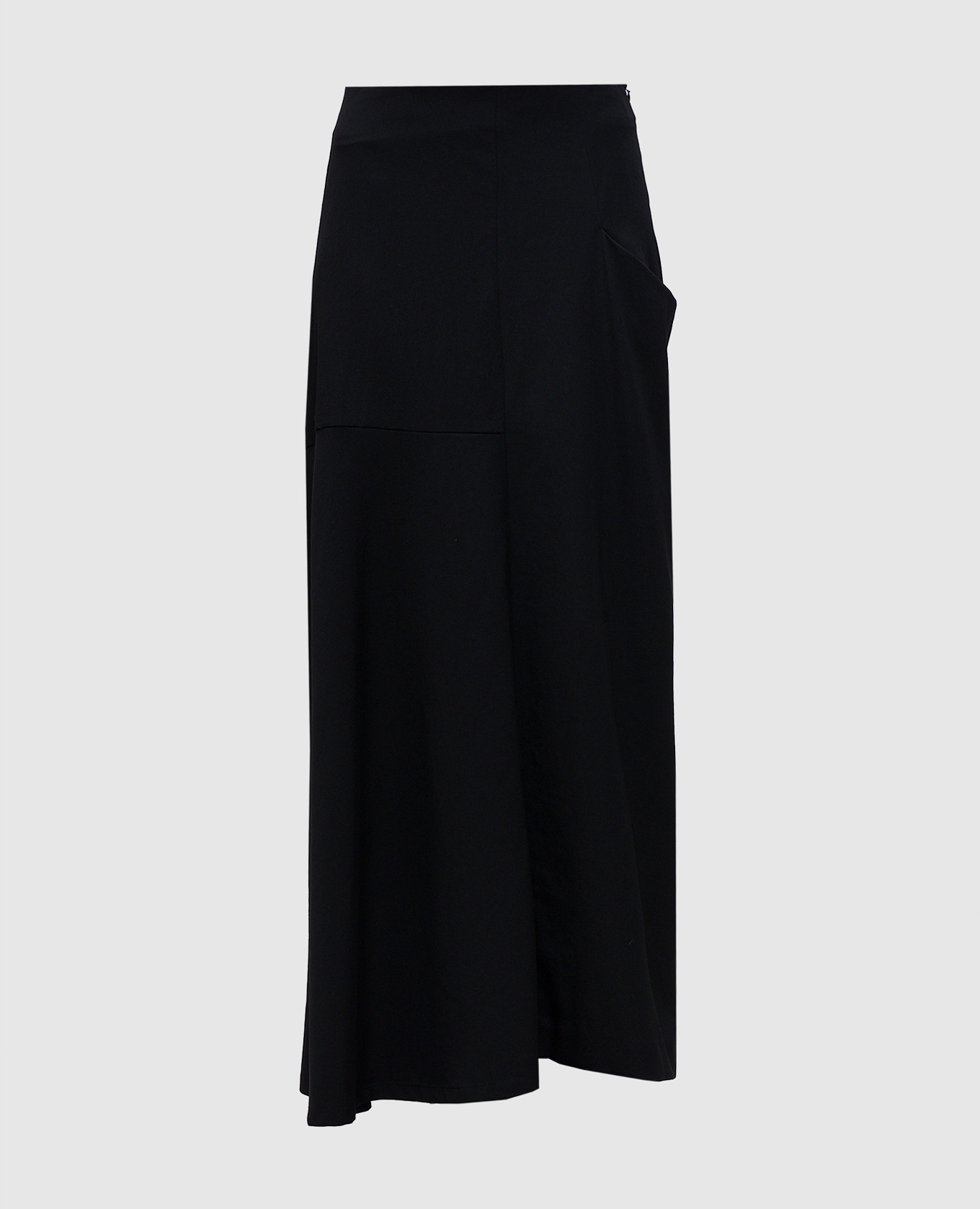 Black wool skirt Y`S Yamamoto