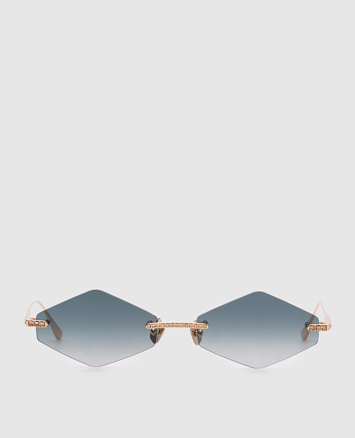 

Crystal Nest gold-tone sunglasses with crystals Anna-Karin Karlsson, Golden