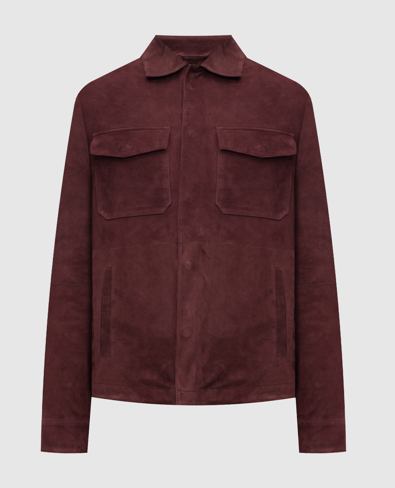 

Burgundy suede jacket Cashmere&Whiskey