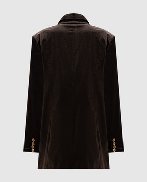 Marina Rinaldi Cancun gray velor jacket CANCUN