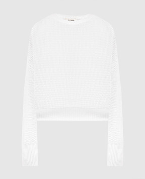 AERON White openwork jumper ARCH ARCH