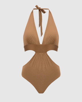 Max Mara Brown swimsuit CASSIE CASSIE