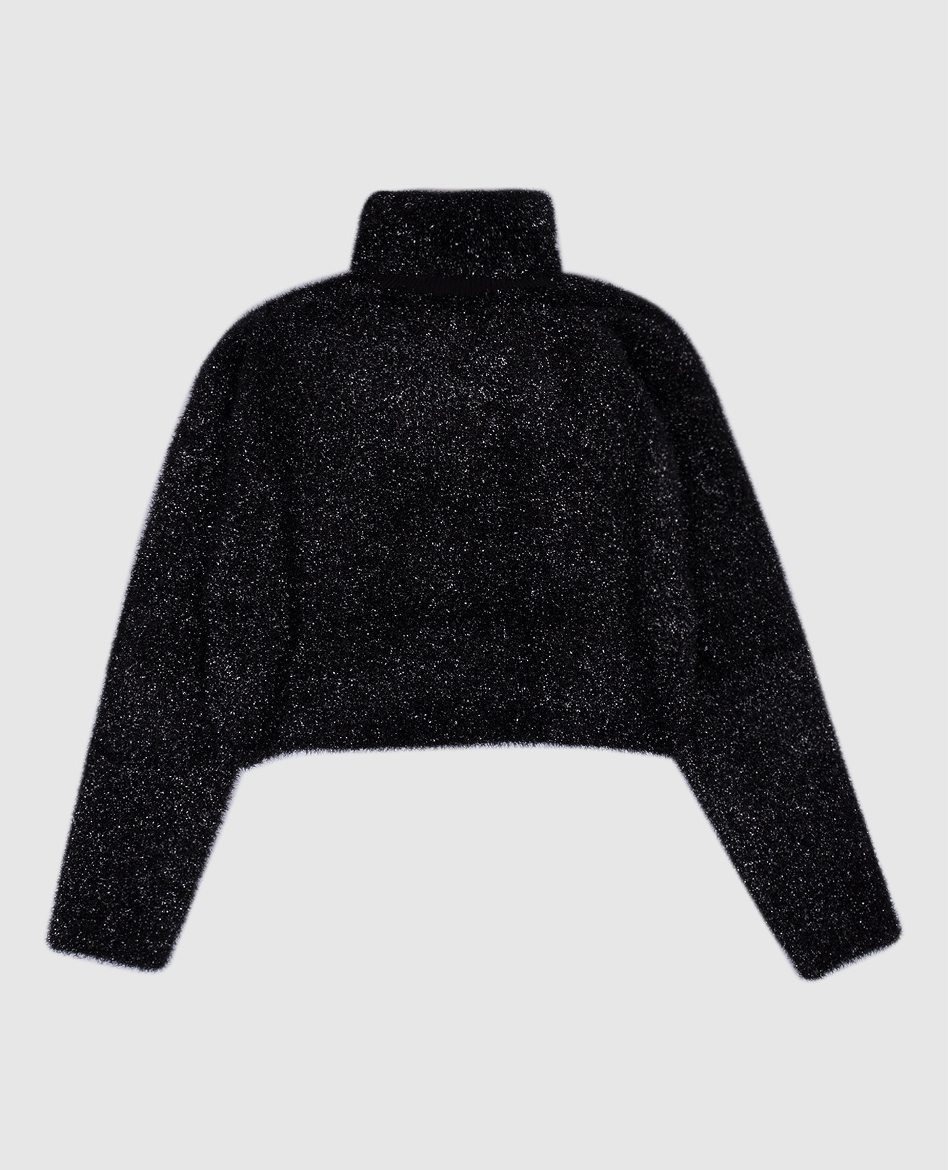 Children's black sweater with dg logo dolce&gabbana