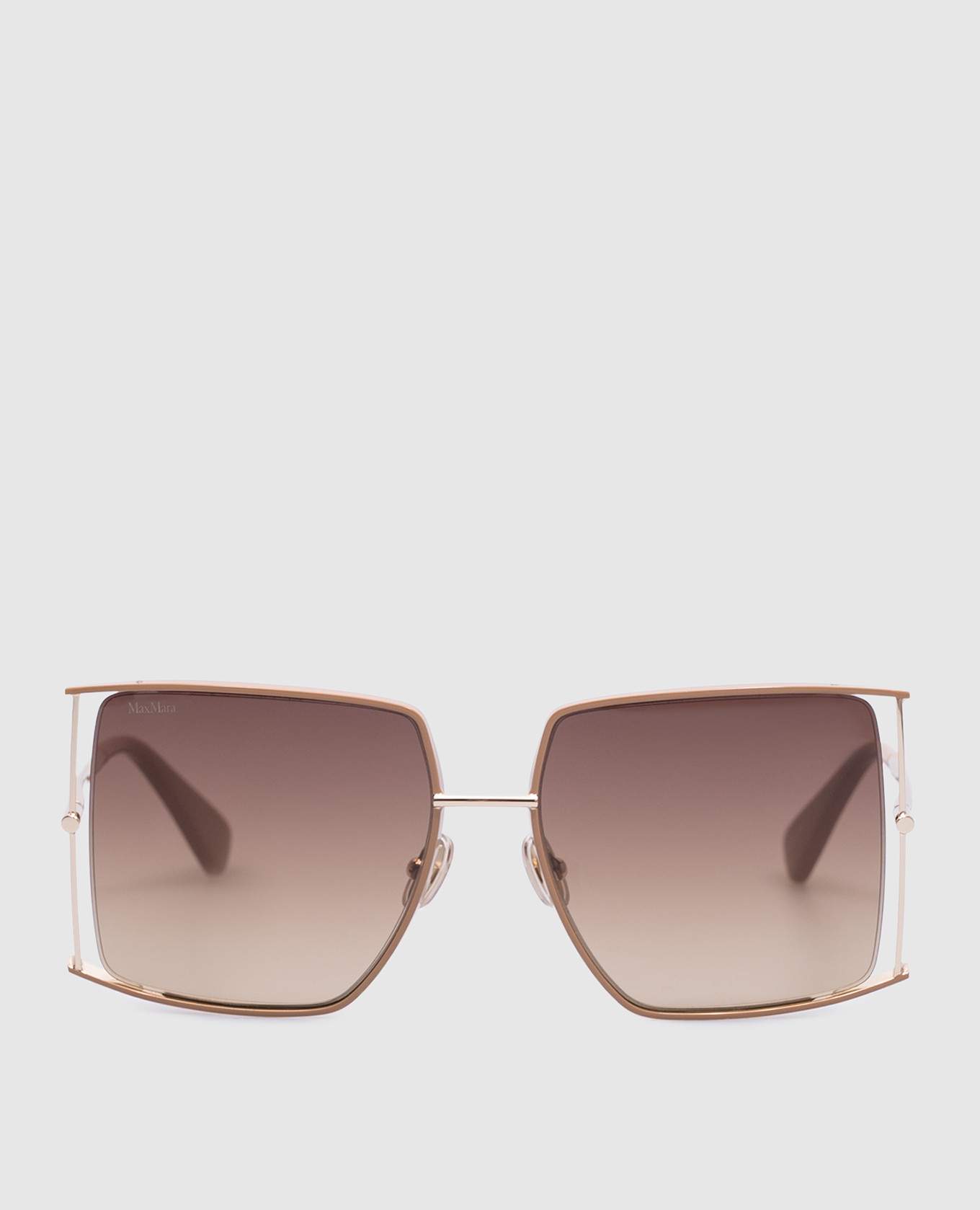

Brown sunglasses JEAN2 Max Mara, Golden
