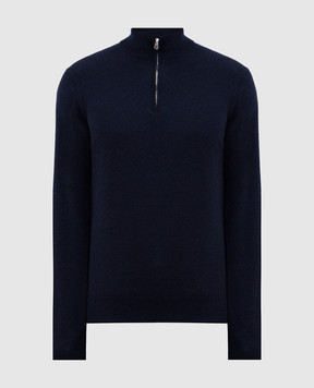 Cashmere&Whiskey Blue cashmere jumper MU8661312341R