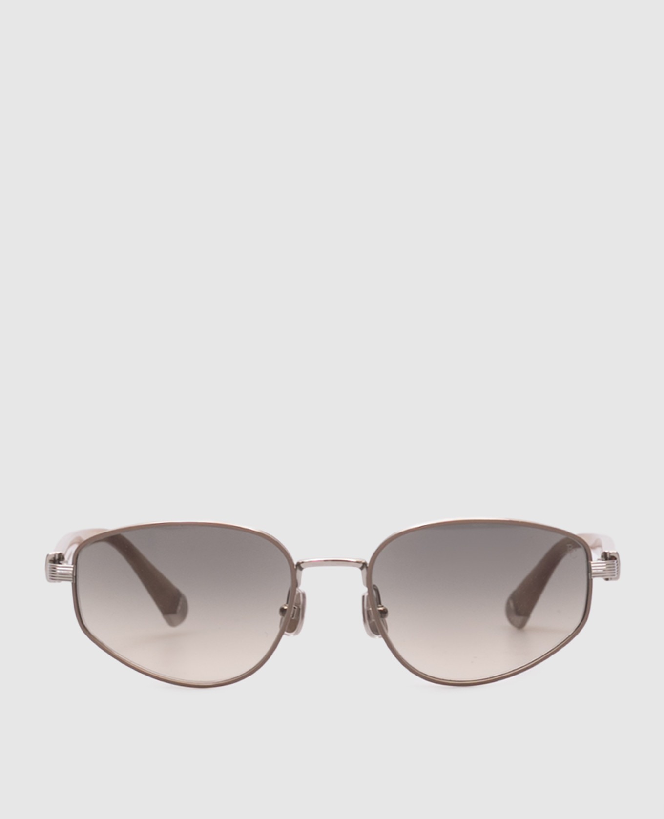 

Titanium sunglasses with gradient effect Brunello Cucinelli, Silver