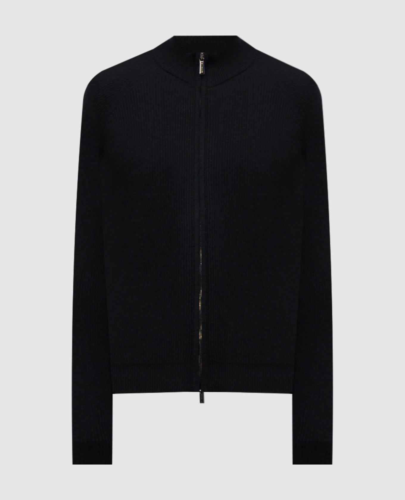 

DEAN black wool and cashmere cardigan MooRER