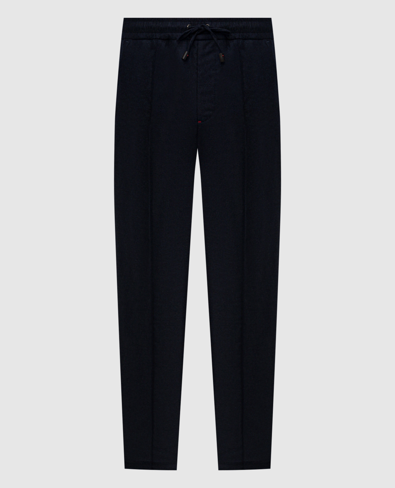 Blue wool pants ISAIA