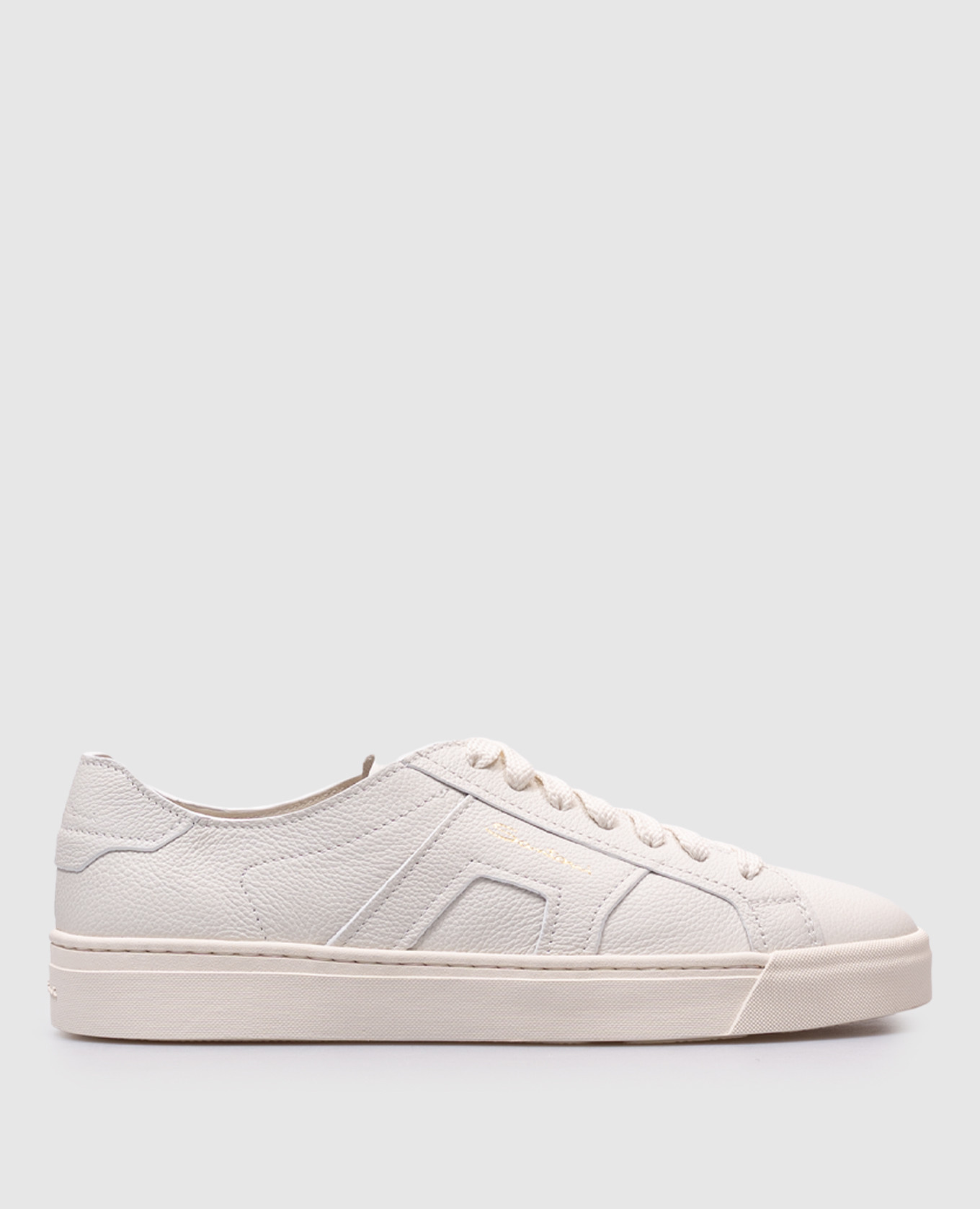 

Blue leather sneakers Santoni, Light blue