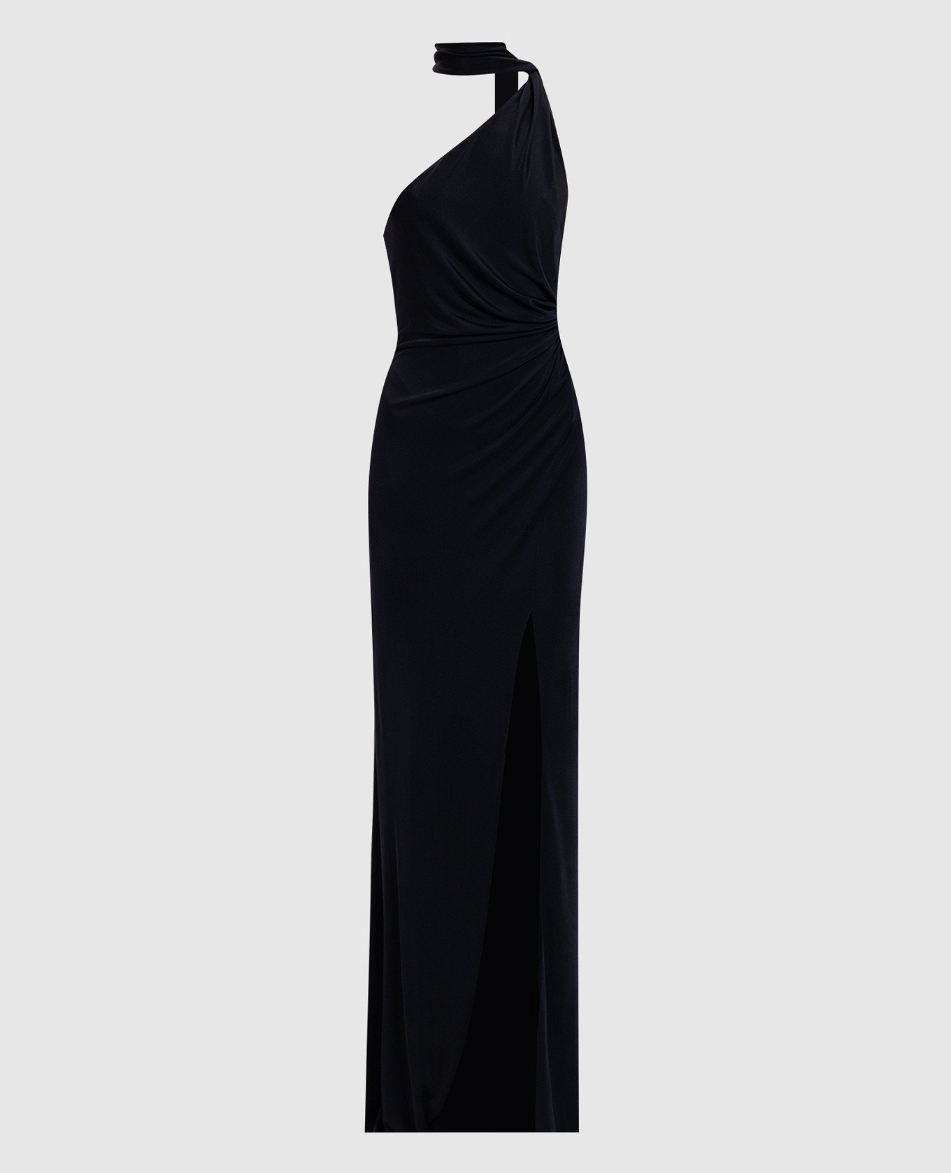 

Black one-shoulder maxi dress Tom Ford