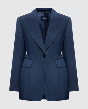 Ermanno Scervino Blue jacket D476I704SZE