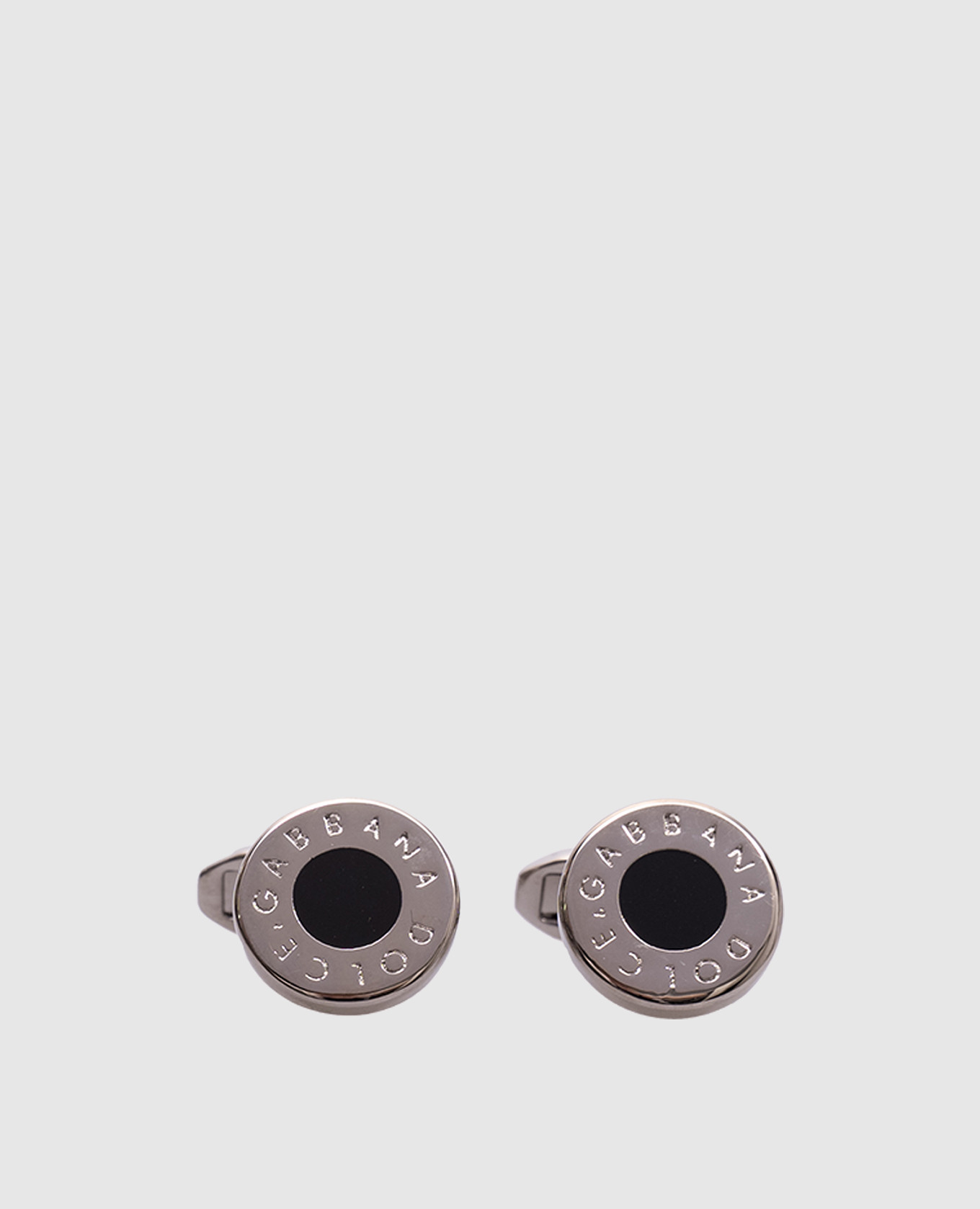 

Silver cufflinks with logo Dolce&Gabbana