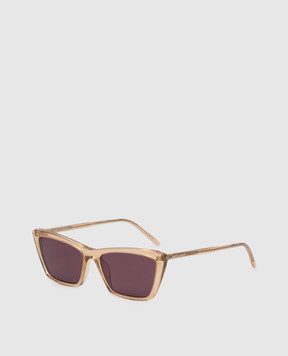 Saint Laurent Yellow sunglasses 737 MICA THIN 803730Y9956
