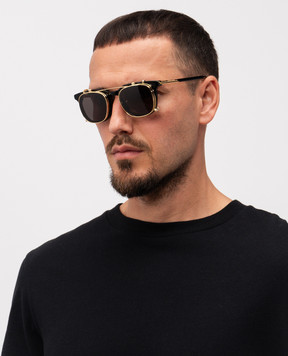 Bottega Veneta Black sunglasses with logo 841201V2Q30