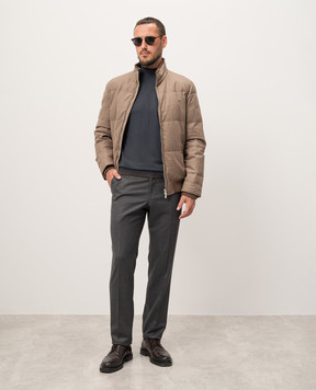 Stefano Ricci Gray pants made of wool M1T2200000W610