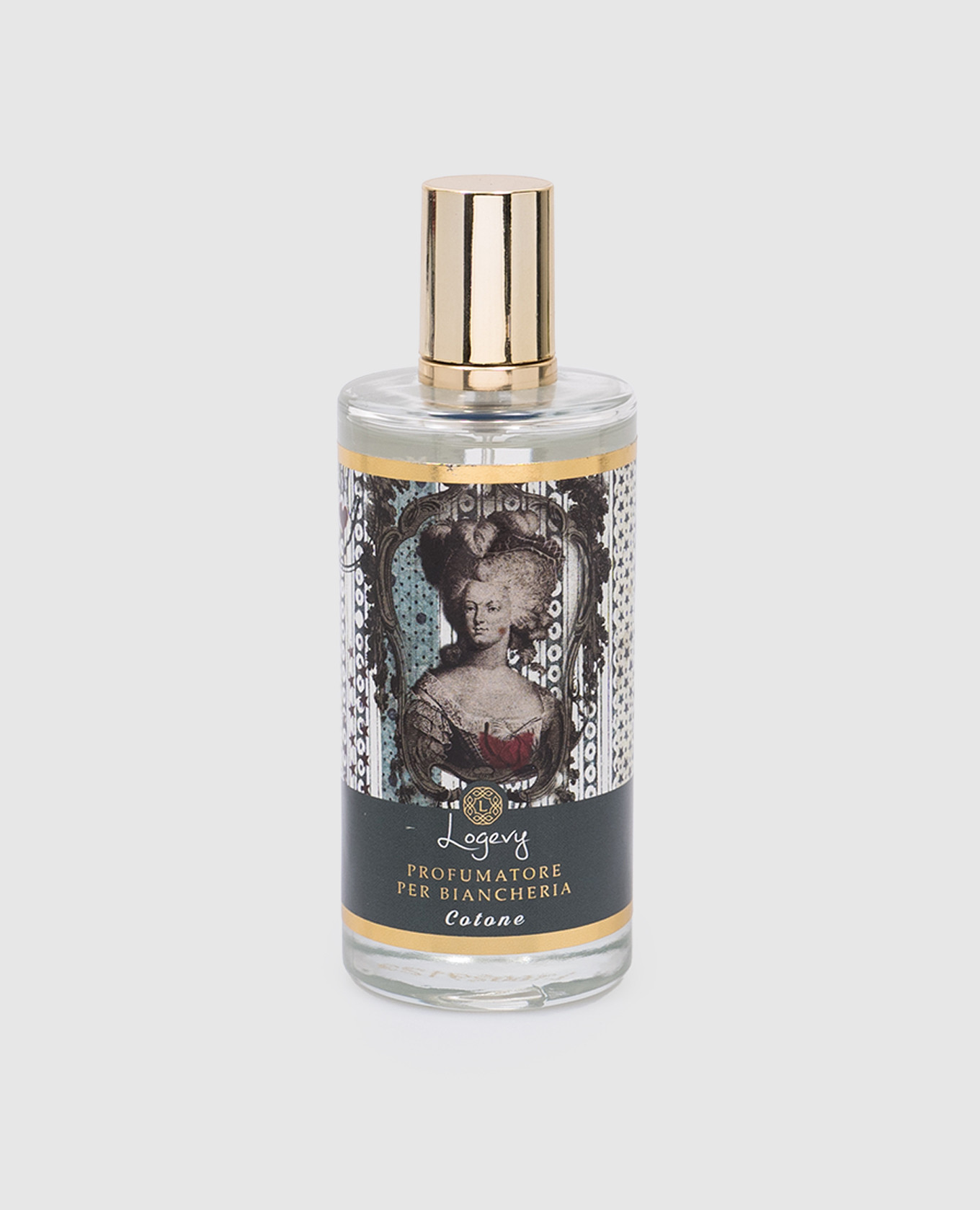 

Perfume for textiles Cotone 100 ml Logevy, Transparent