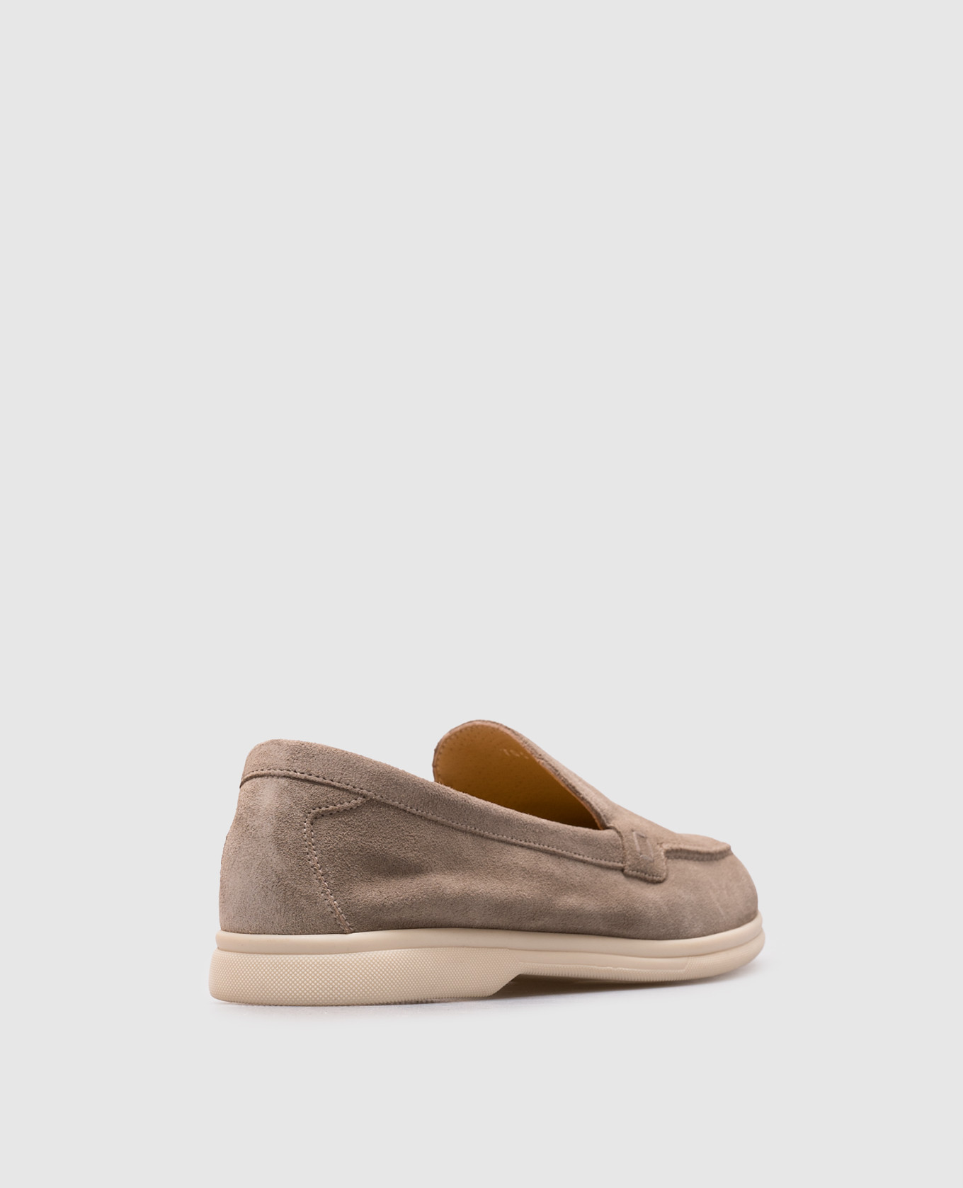 

Beige suede loafers Doucal's