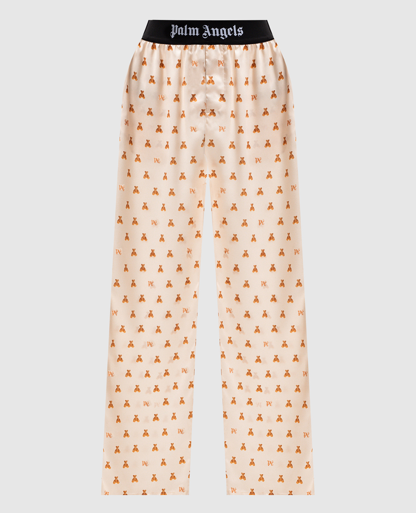 

Yellow pants Bear In Mind in print Palm Angels