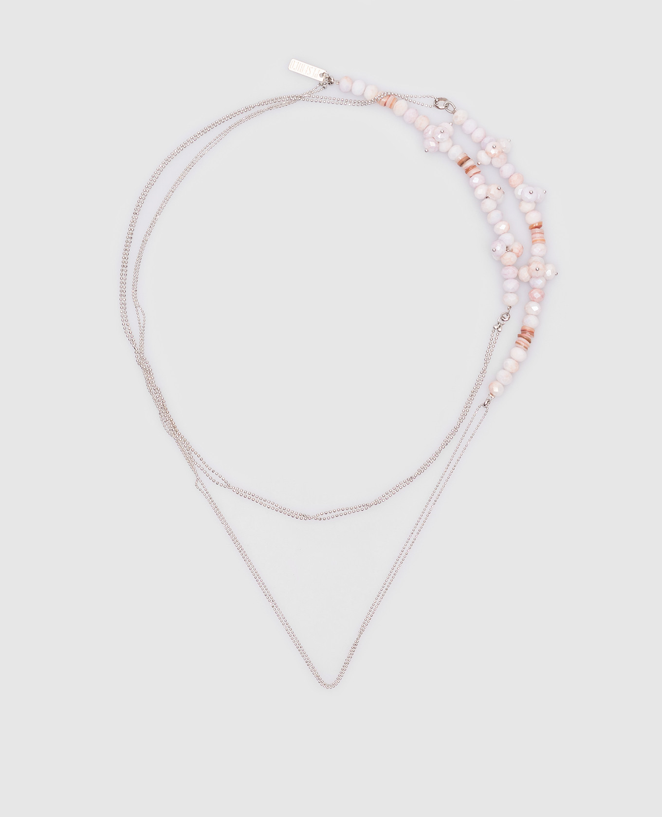 

Silver necklace Peserico
