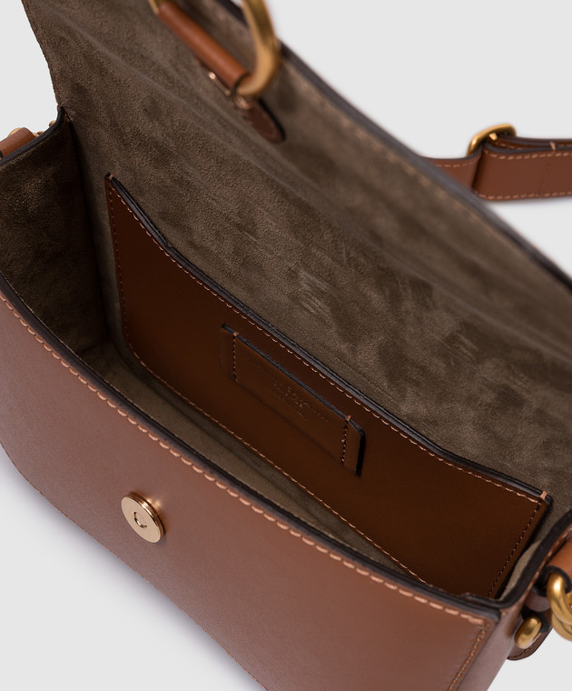 Gianni Chiarini - Meg brown leather messenger bag BS8984PRCK