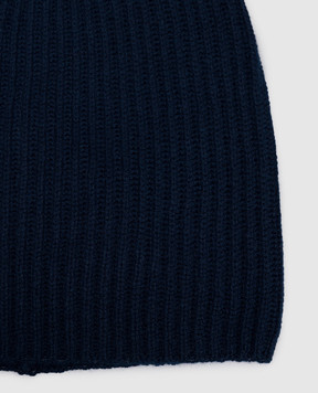 Allude Blue cashmere hat 25511244