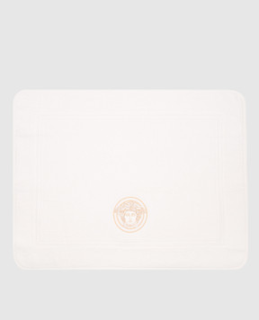 Versace White terry bath mat Medusa Gala ZBRU608011A11941