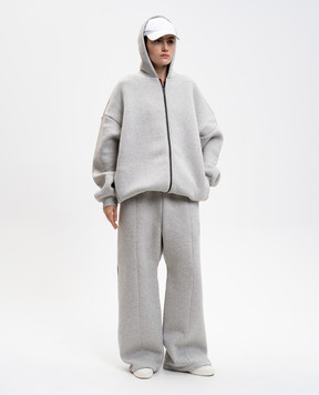Fear of God Grey insulated sports jacket with logo FG25FW12120FLC