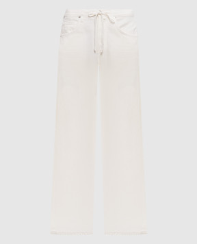 CITIZENS OF HUMANITY White jeans with logo patch 20691664