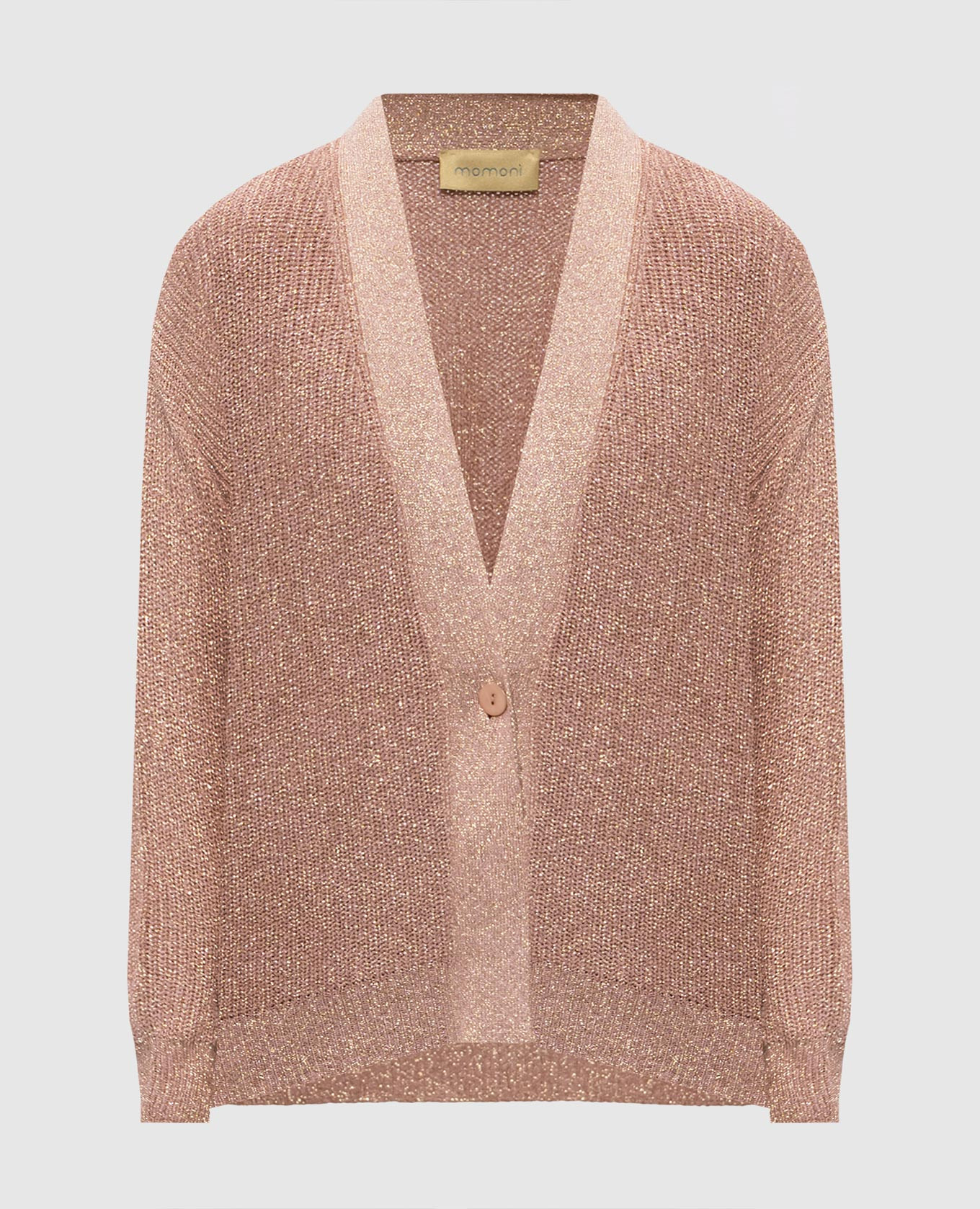 

Antony pink cardigan with lurex Momoni
