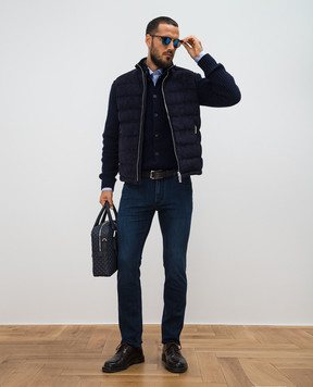Stefano Ricci Blue patterned shirt MC003678L1601