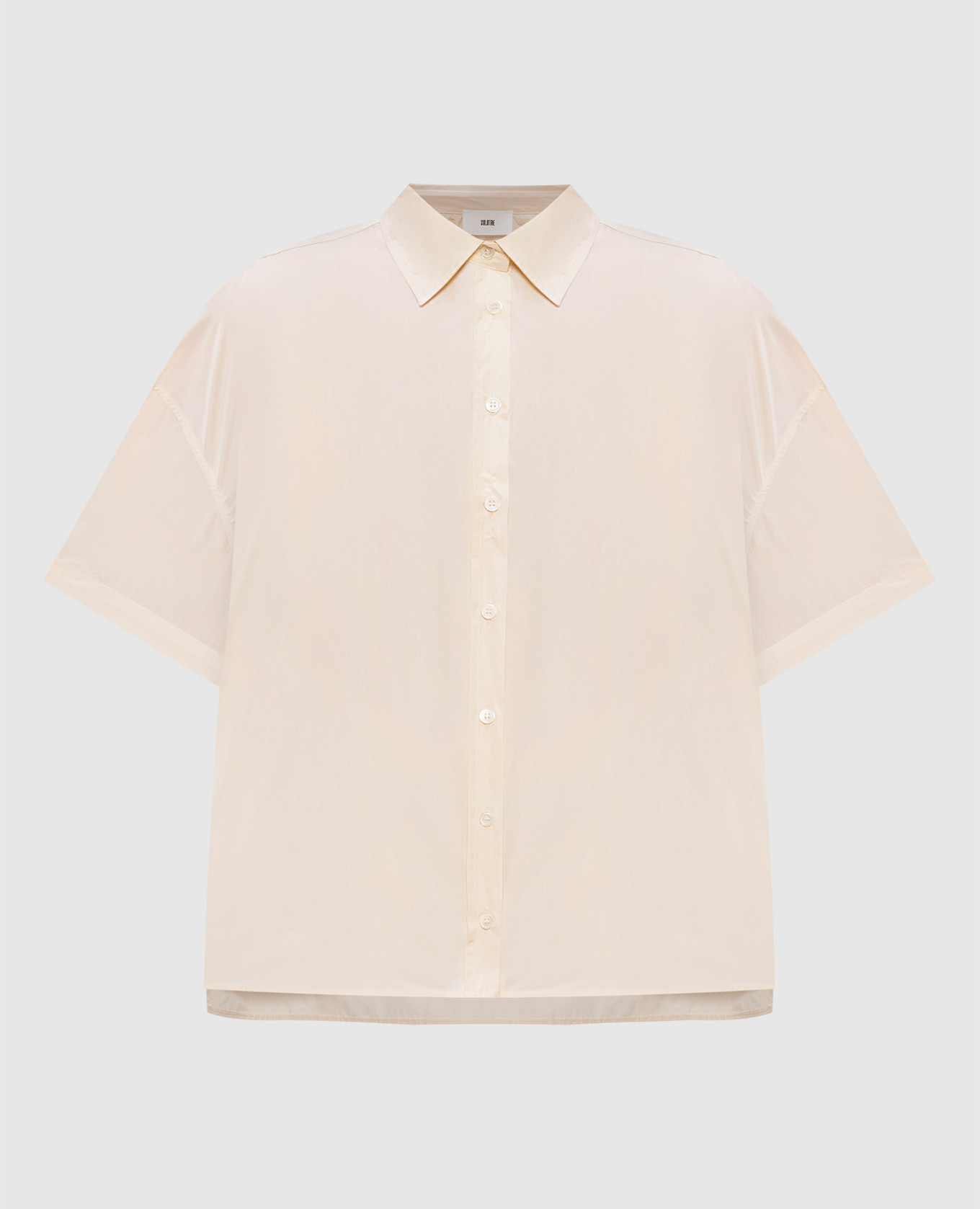

Beige shirt with short sleeves Solotre