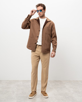 Canali Brown wool jacket SG02957O31017