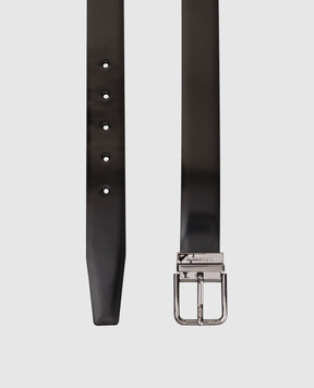 Dolce&Gabbana Black glossy leather belt BC4703AI935