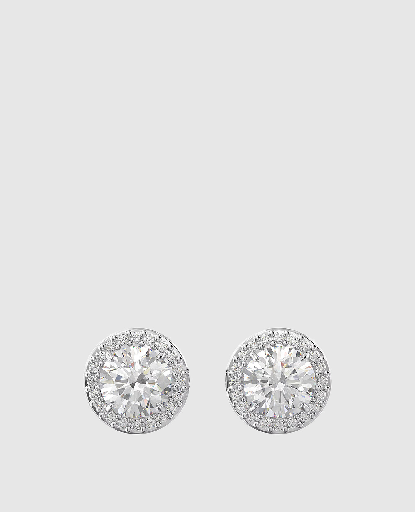 

Una Angelic silver earrings Swarovski