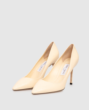 Jimmy Choo Beige leather shoes ROMY ROMY85GHF