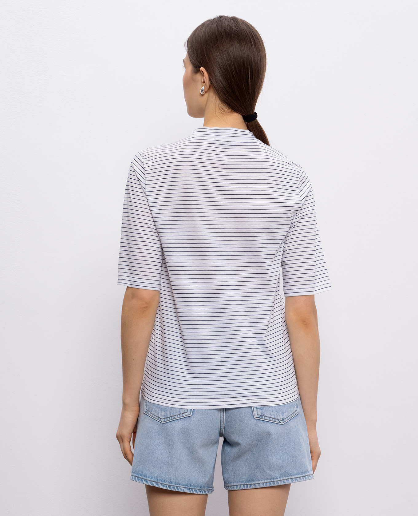 

White striped T-shirt Peserico