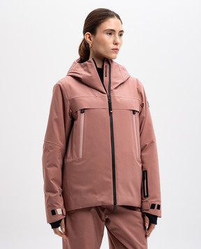 Moncler Grenoble Chanavey Pink Down Ski Jacket J20981A00017596ZF
