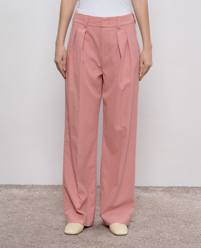 Dondup Pink Lara pants DP804GF0043D002
