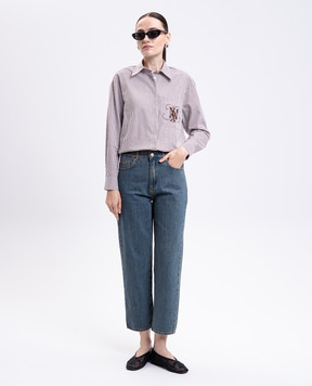 Max & Co ELEVER blue jeans with patch ELEVER