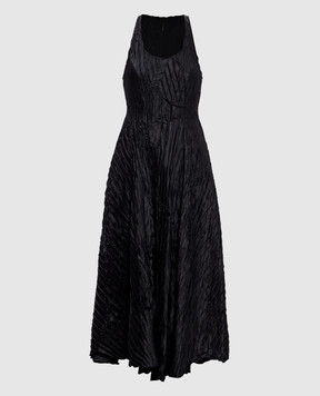 Masnada Black midi dress 7896