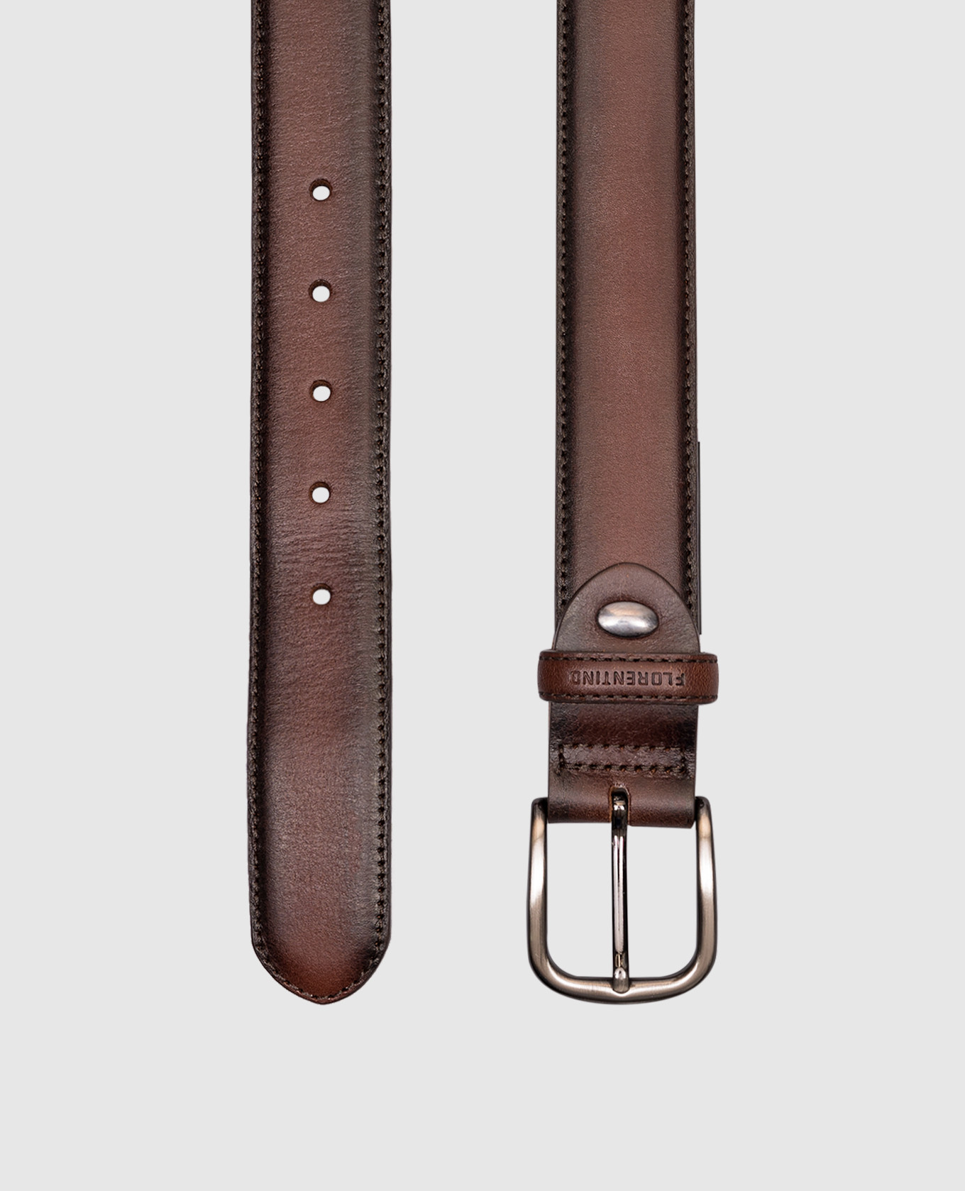 

Brown leather belt Florentino