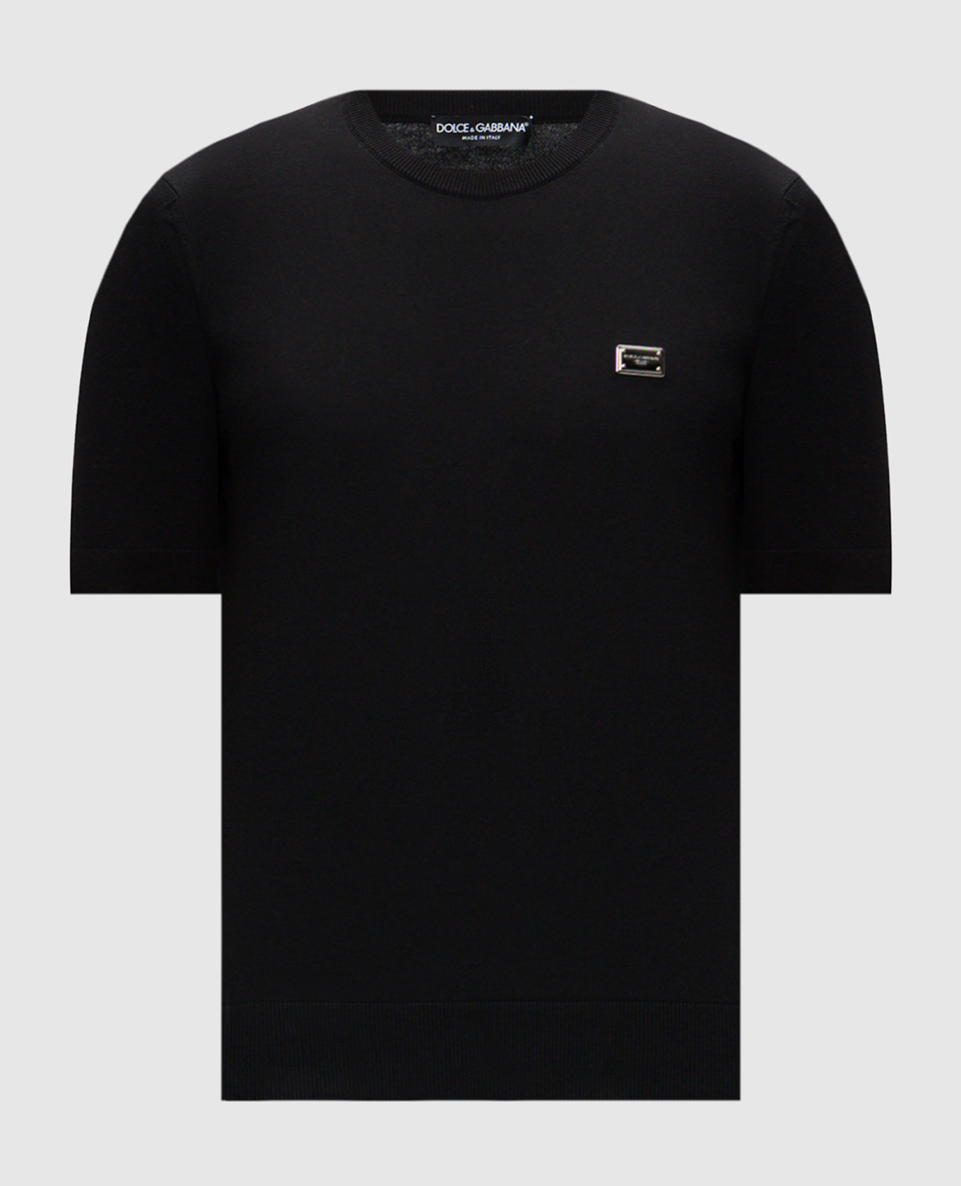 

Black T-shirt with logo Dolce&Gabbana