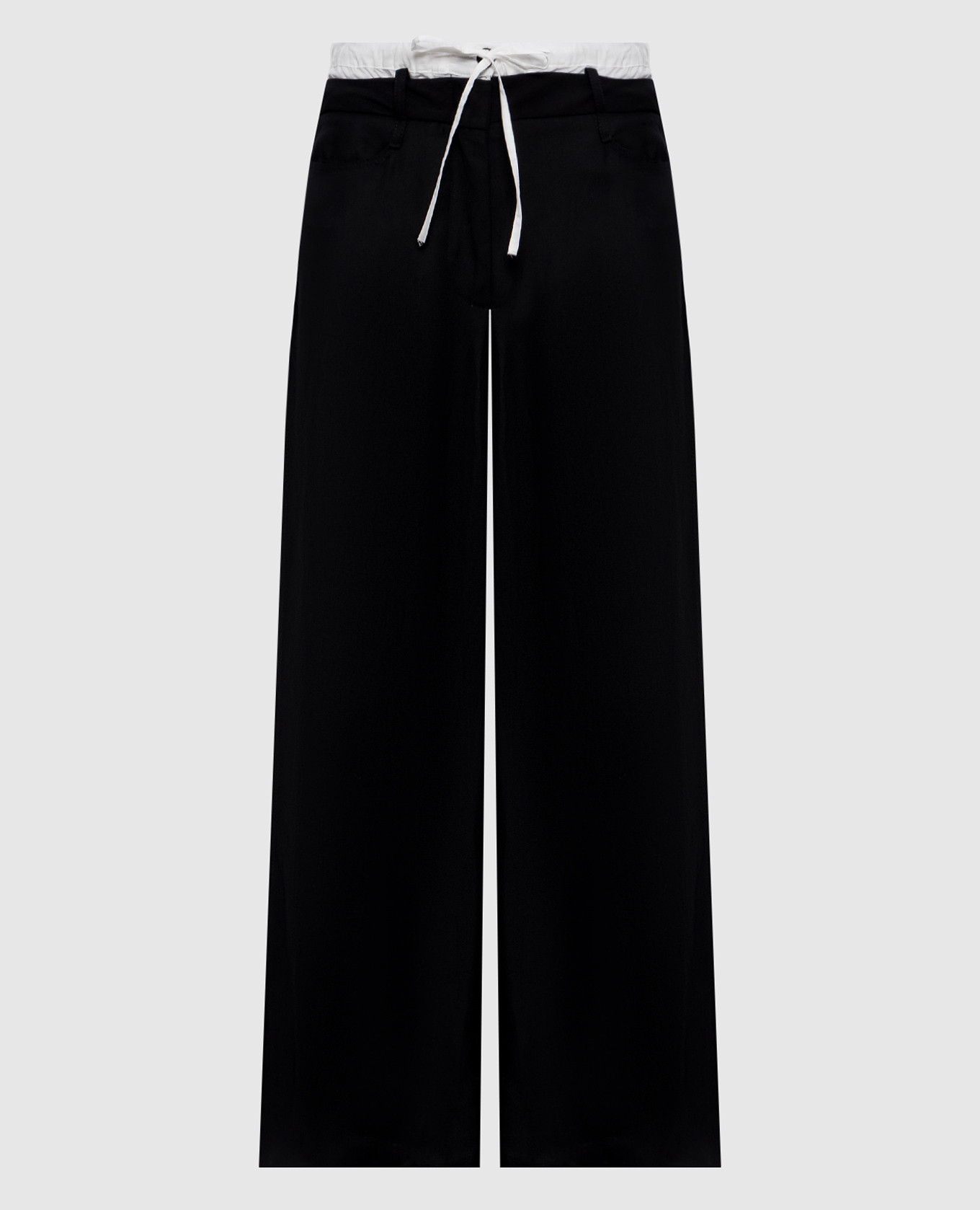 

Black linen pants Masnada