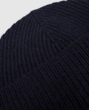 Cashmere&Whiskey Blue cashmere hat AU1891305341MI