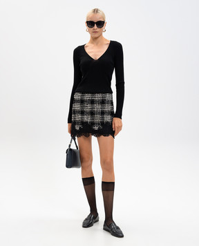 Twinset Black wool pullover 252TT3110
