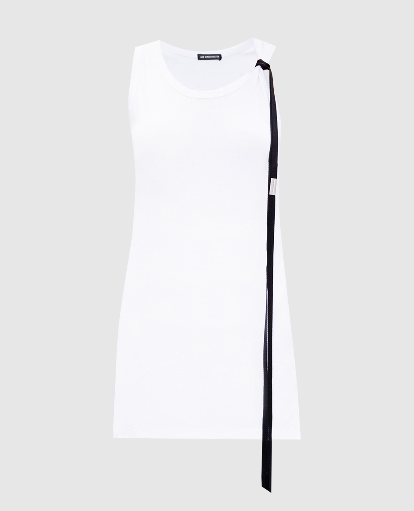 

White top with Dieter print Ann Demeulemeester