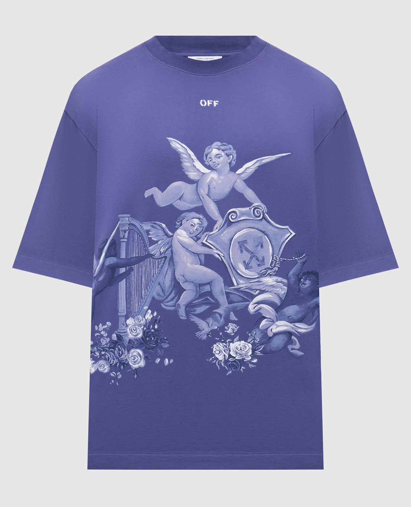 

Purple Putti T-shirt with print Off-White, Violet