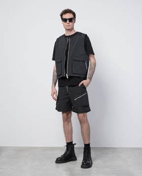 Heliot Emil Stratum black shorts M10162
